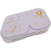 弁当箱 1段 465ml おにぎりランチケース ピーナッツ ファンシー パープル LS-15