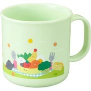 コップ 200ml プラカップ つぶらな瞳 グリーン C-1