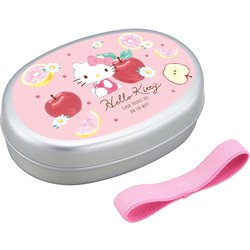 弁当箱 1段 350ml アルミ子供弁当箱M 仕切付き ハローキティ フルーツ AL-5