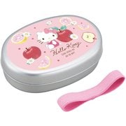 弁当箱 1段 350ml アルミ子供弁当箱M 仕切付き ハローキティ フルーツ AL-5