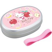 弁当箱 1段 350ml アルミ子供弁当箱M 仕切付き ハローキティ フルーツ AL-5