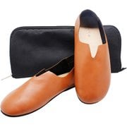 携帯スリッパ レ プリエ ノイエ ルッツ 約 26.0~28.0cm ブラウン(L) PLN-6BR