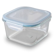 保存容器 950ml 耐熱ガラスパック 角 深 T-938553