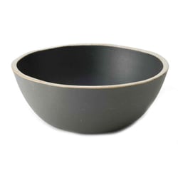 ボウル 18cm L Palm パーム 陶器 ブラック T-958186
