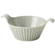 グラタン皿 ラウンド 19cm 持ち手付き SOGI ソギ 耐熱陶器 グレー T-958841