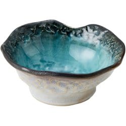 小鉢 10cm ボウル KANADE 陶器 青 T-960486
