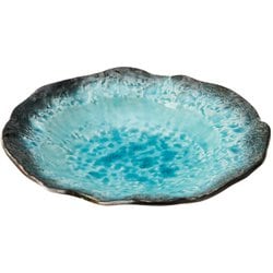 カレー皿 23cm KANADE 陶器 青 T-960554