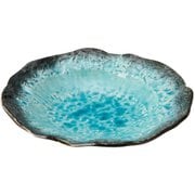 カレー皿 23cm KANADE 陶器 青 T-960554