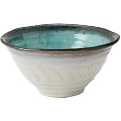 どんぶり 1L 丼 ボウル KANADE 陶器 青 T-960578