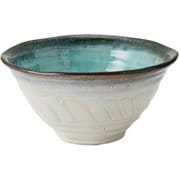 どんぶり 1L 丼 ボウル KANADE 陶器 青 T-960578