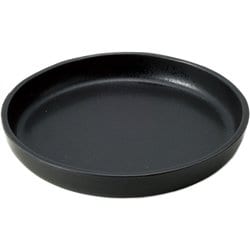 プレート 18cm M COMBINE コンバイン 陶器 ブラック T-961179