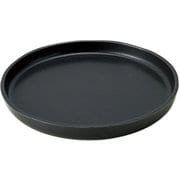 プレート 24cm L COMBINE コンバイン 陶器 ブラック T-961186
