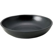 プレート 22cm パスタ&カレー皿 COMBINE コンバイン 陶器 ブラック T-961223