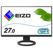 液晶モニター/27型/WQHD(2560×1440)/IPSパネル/アンチグレア/HDMI×1 DP×1 USB-C×1/スピーカー内蔵/ブラック FlexScan EV2720S-BK