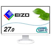 液晶モニター/27型/WQHD(2560×1440)/IPSパネル/アンチグレア/HDMI×1 DP×1 USB-C×1/スピーカー内蔵/ホワイト FlexScan EV2720S-WT