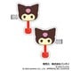 サンリオキャラクターズ チョコレート ヘアクリップ Vol.2 06 クロミ
