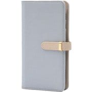 Galaxy S25 Ultra 用 ケース 手帳型 ベルテッド スマホケース シンプル スタンド機能 エレガンテ Elegante/アイスグレー BD-GAS25U-IG