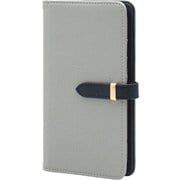 Xiaomi 14T Pro 用 ケース 手帳型 ベルテッド スマホケース シンプル スタンド機能 エレガンテ Elegante/グレー BD-Xi14TP-GR