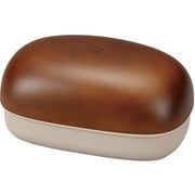 弁当箱 1段 300ml PUUN VARI おにぎりパンケース ブラウン