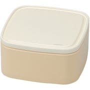 弁当箱 1段 340ml caliner Pack Lunch S ホワイトベージュ