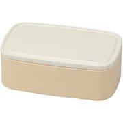 弁当箱 1段 430ml caliner Pack Lunch L ホワイトベージュ