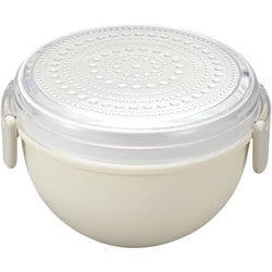 弁当箱 2段 700ml DOT ランチボウル ホワイト