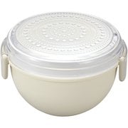 弁当箱 2段 700ml DOT ランチボウル ホワイト
