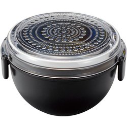 弁当箱 2段 700ml DOT ランチボウル ブラック