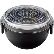 弁当箱 2段 700ml DOT ランチボウル ブラック