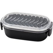 弁当箱 1段 600ml WAVE レクタングル ブラック