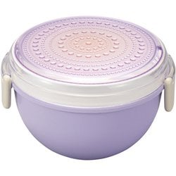 弁当箱 2段 700ml FORELSKET ランチボウル パープル