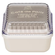 弁当箱 2段 510ml cafe de Paris スクエアEMランチ アイボリー