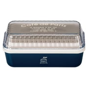 弁当箱 2段 590ml cafe de Paris 長角EMランチ ネイビー