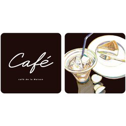 ウォールライト テーブルライト LIGHT BOX SIGN 専用デザインシート 2枚入り CAFE LBS-DS-02