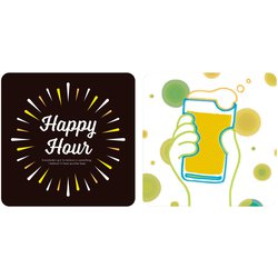 ウォールライト テーブルライト LIGHT BOX SIGN 専用デザインシート 2枚入り HappyHour LBS-DS-03