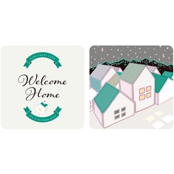 ウォールライト テーブルライト LIGHT BOX SIGN 専用デザインシート 2枚入り WelcomeHome LBS-DS-04