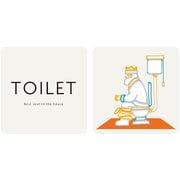 ウォールライト テーブルライト LIGHT BOX SIGN 専用デザインシート 2枚入り TOILET LBS-DS-06