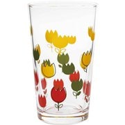 タンブラー 275ml 昭和のプリントグラス ガラス チューリップ 01110