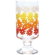 ステムグラス 285ml 昭和のプリントグラス ガラス ファニー 33051 ファニー