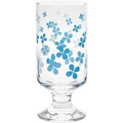 ステムグラス 285ml 昭和のプリントグラス ガラス ライム 33051 ライム