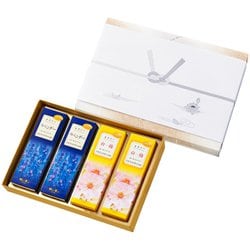 線香 贈答用 かたりべ ラベンダー 白梅 進物 4箱入り 包装品 26345