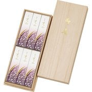 線香 銘香芝山 桐箱6箱入 贈答用 ギフト 65016