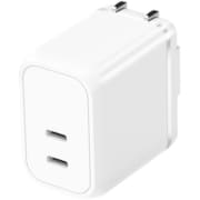 USB急速充電器 USB PD(パワーデリバリー)対応 45W USB-C×2 PD-PPS GaN IC採用 スイングプラグ クラシックホワイト FUSBACG452CW