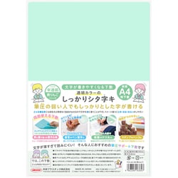 透明シタ字キ A4 青りんご TCS-A4-AO