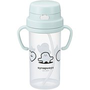 ストローボトル 持ち手付き シナぷしゅ 子供用 370ml 日本製 SC-370S