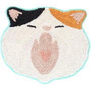 玄関マット 45×51cm 室内 動物 ミケネコ 14219873127