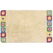 玄関マット 50×80cm 室内 クロシェ編み ナチュラル 14222874013