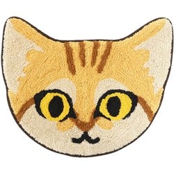 玄関マット 40×50cm 室内 ねこ フェイス スナネコ 14222873203