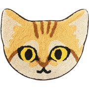 玄関マット 40×50cm 室内 ねこ フェイス スナネコ 14222873203