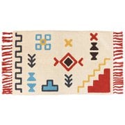 玄関マット 45×75cm 室内 ボーホータッチ ボヘミアン 14222874017